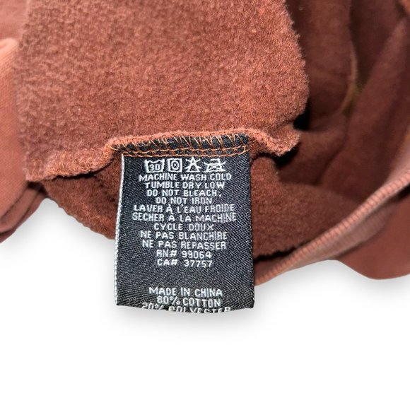 π2/$20π Billabong Kids' Zipup Hoodie, Rust, Medium - Picture 5 of 7